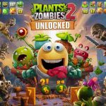 Plants vs Zombies 2 Hack APK showing all features unlocked